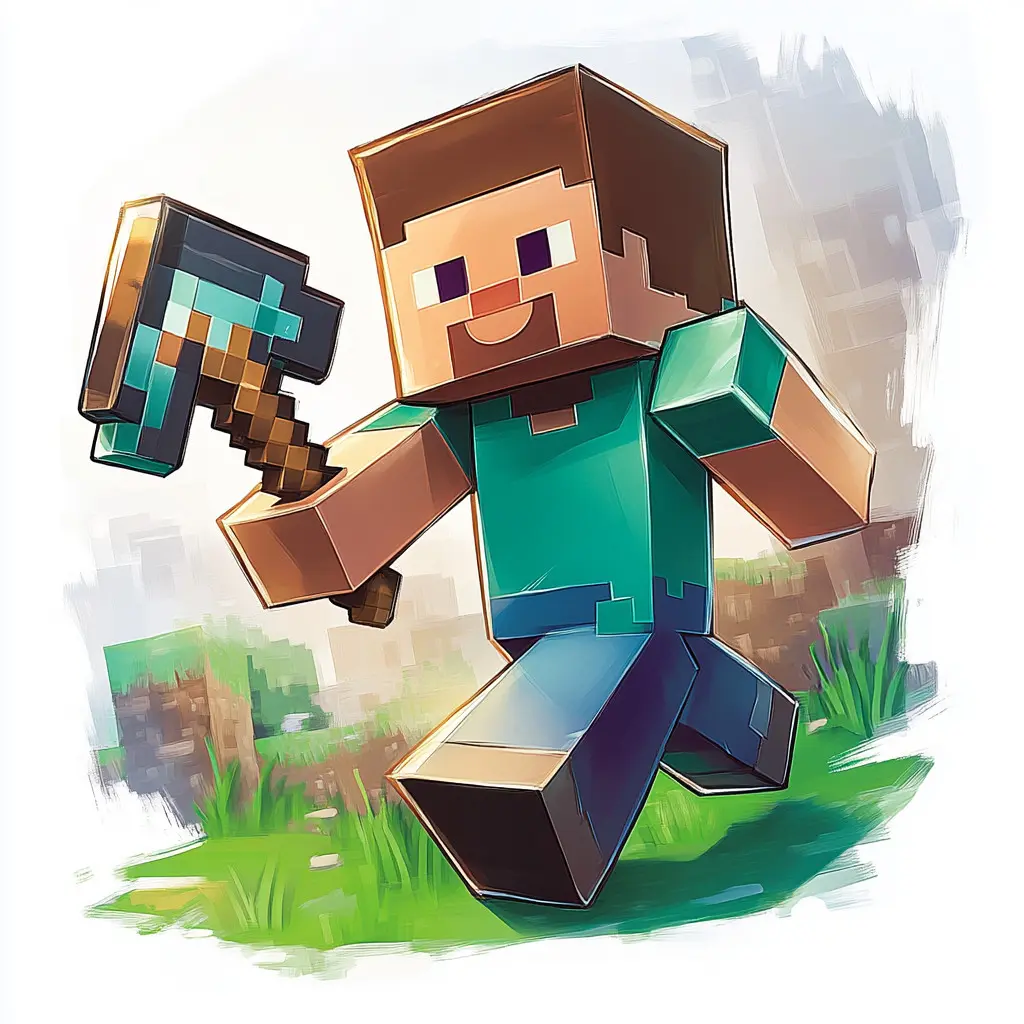 Kleurplaten minecraft-kleurplaten-kind