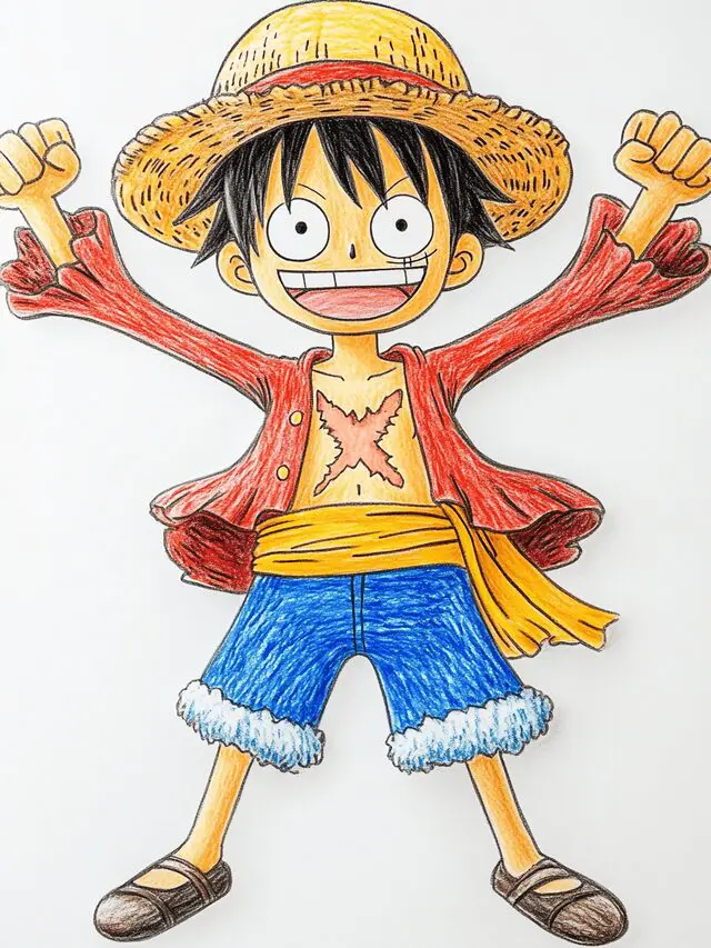 One piece kleurplaten