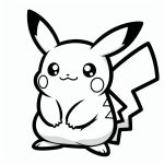 afdrukken-gratis-downloaden-kleurplaten-pikachu-schattig