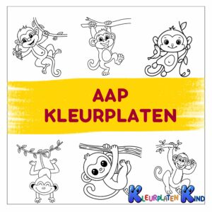 aap-kleurplaten