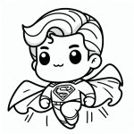 afdrukken-gratis-kleurplaten-superman