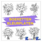 boeketten-kleurplaten