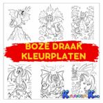 boze-draak-kleurplaten