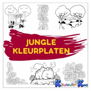 jungle-kleurplaten