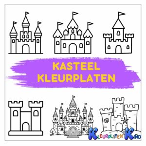 kasteel-kleurplaten