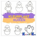 kleurplaat-kuiken