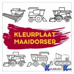 kleurplaat-maaidorser