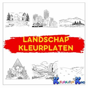 landschap-kleurplaten