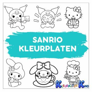 sanrio-kleurplaten