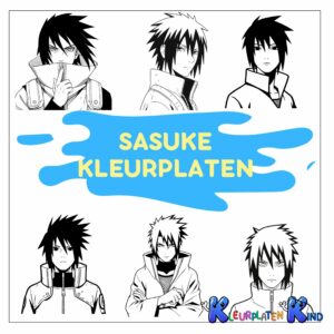 sasuke-kleurplaten