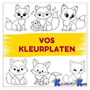 vos-kleurplaten