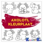 axolotl-kleurplaat