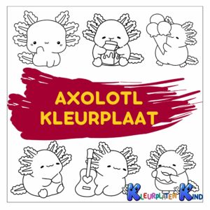 axolotl-kleurplaat