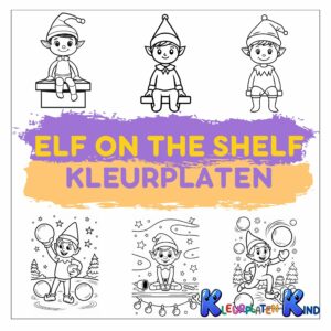 elf-on-the-shelf-kleurplaten