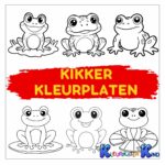 kikker-kleurplaten