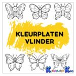 kleurplaten-vlinder
