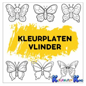 kleurplaten-vlinder