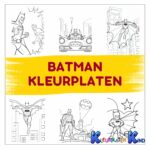 Batman-kleurplaten