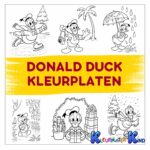 Donald-Duck-kleurplaten