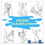 Frozen-kleurplaten