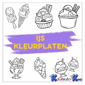 Ijs-kleurplaten