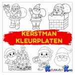 Kerstman-kleurplaten