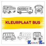 Kleurplaat-bus