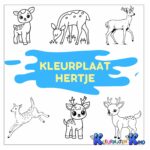 Kleurplaat-hertje