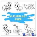 Kleurplaat-mier