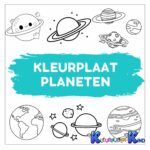 Kleurplaat-planeten