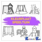 Kleurplaat-speeltuin