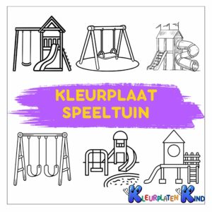 Kleurplaat-speeltuin