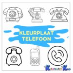 Kleurplaat-telefoon