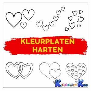 Kleurplaten-harten