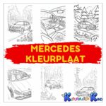 Mercedes-kleurplaat