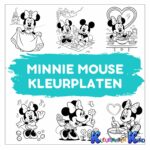 Minnie-Mouse-kleurplaten