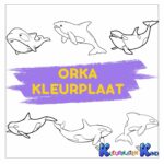 Orka-kleurplaat