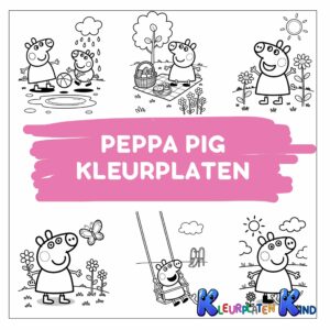 Peppa-Pig-kleurplaten