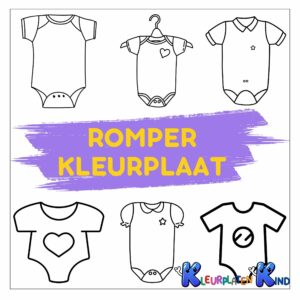 Romper-kleurplaat
