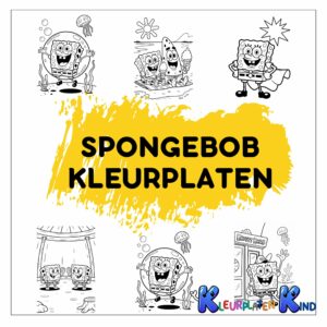 Spongebob-kleurplaten