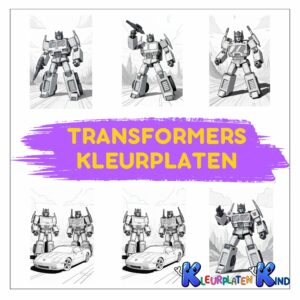 Transformers-kleurplaten