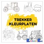 Trekker-kleurplaten