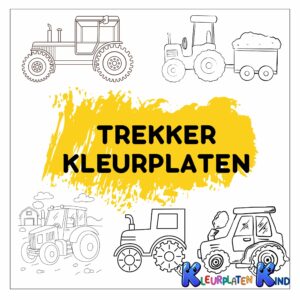 Trekker-kleurplaten