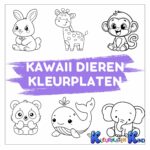 kawaii-dieren-kleurplaten