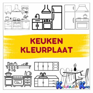 keuken-kleurplaat