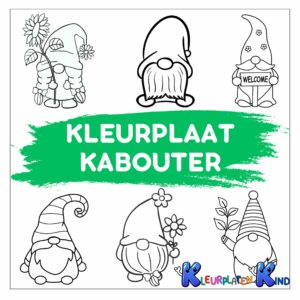 kleurplaat-kabouter