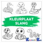 kleurplaat-slang