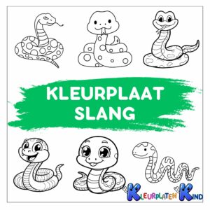kleurplaat-slang