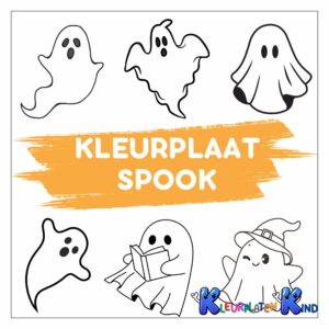 kleurplaat-spook