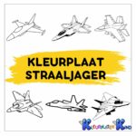kleurplaat-straaljager